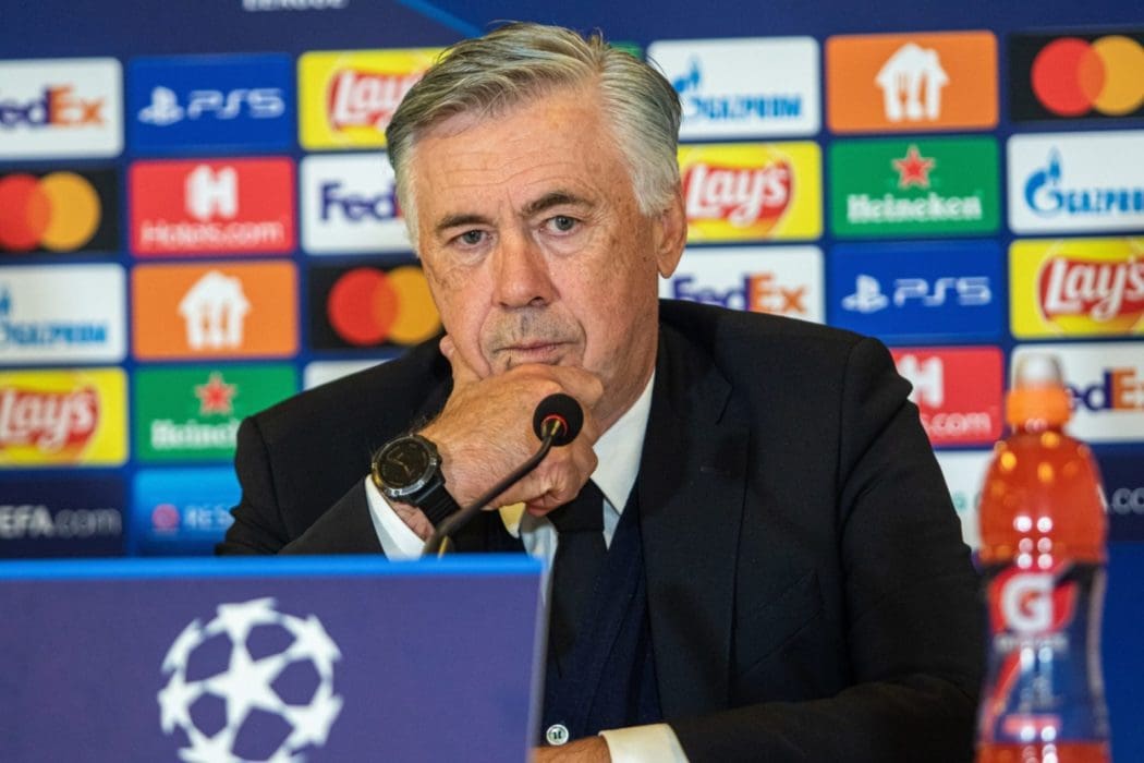 Carlo ancelotti til pressemøde