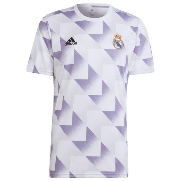 Real Madrid Trænings T-Shirt Pre Match - Hvid Grå/Lilla