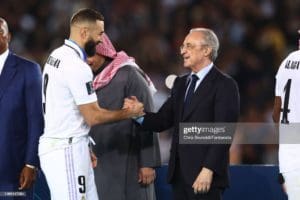 Florentino Perez ringer til Karim Benzema