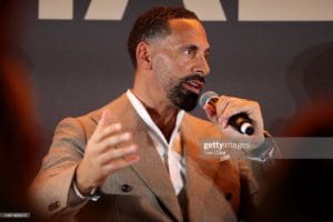 Rio Ferdinand roser Manchester Citys første halvleg mod Real Madrid